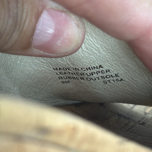 (S3) Michael Kors Warren Wedge Platform Sandals for Women, Size 9 M, White Cork - Picture 6 of 10